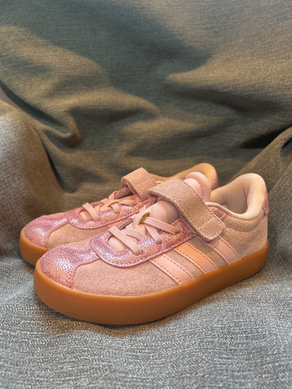 Pink VL COURT 3.0 SHOES KIDS - Picture 1 of 3